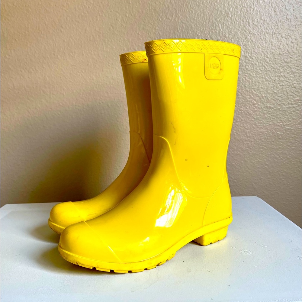 Classic Yellow Kid’s UGG Rain Boots